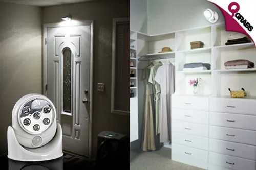 From QR39 Light the Way with a Motion-Activated Cordless LED Light! (Up to QR198 Value)
